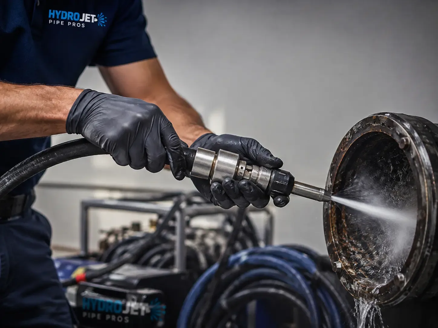 Hydro Jet Pipe Descaling in Valencia, CA